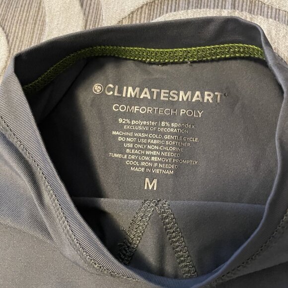 ClimateSmart Boys' Comfortech Poly 2pc Base Layer Set Gray Size Medium EUC - Picture 2 of 8
